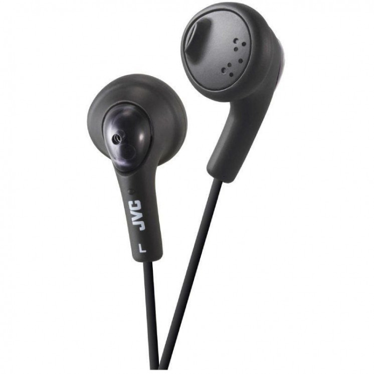 Auriculares intrauditivos jvc ha-f160-b-e/ jack 3.5/ negros