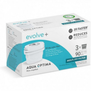 Filtros aqua optima envolve +/ pack 3