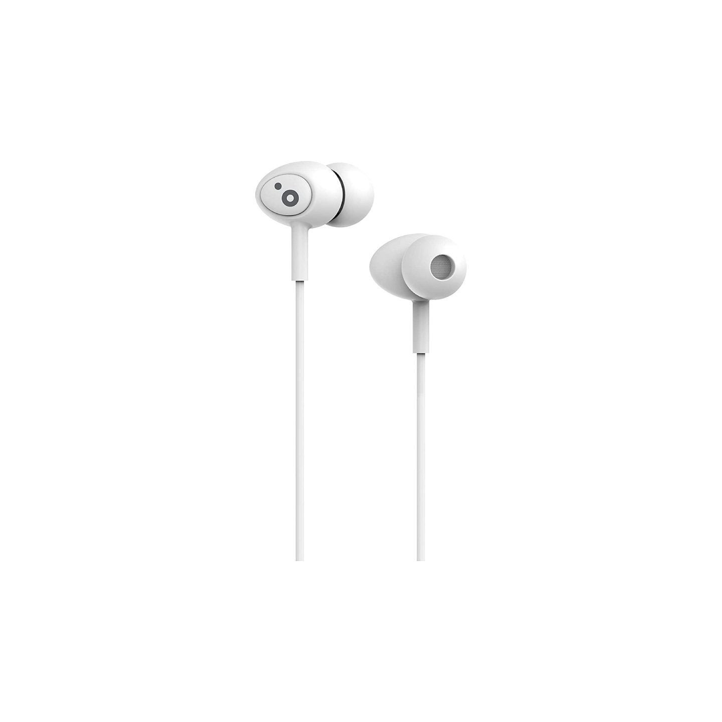 Auriculares intrauditivos sunstech pops/ con micrófono/ jack 3.5/ blancos