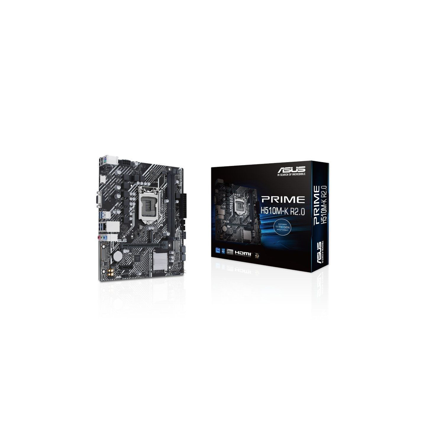 Placa base asus prime h510m-k r2.0 socket 1200/ micro atx