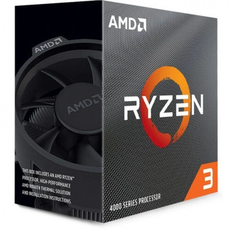 Procesador amd ryzen 3-4100 3.80ghz socket am4