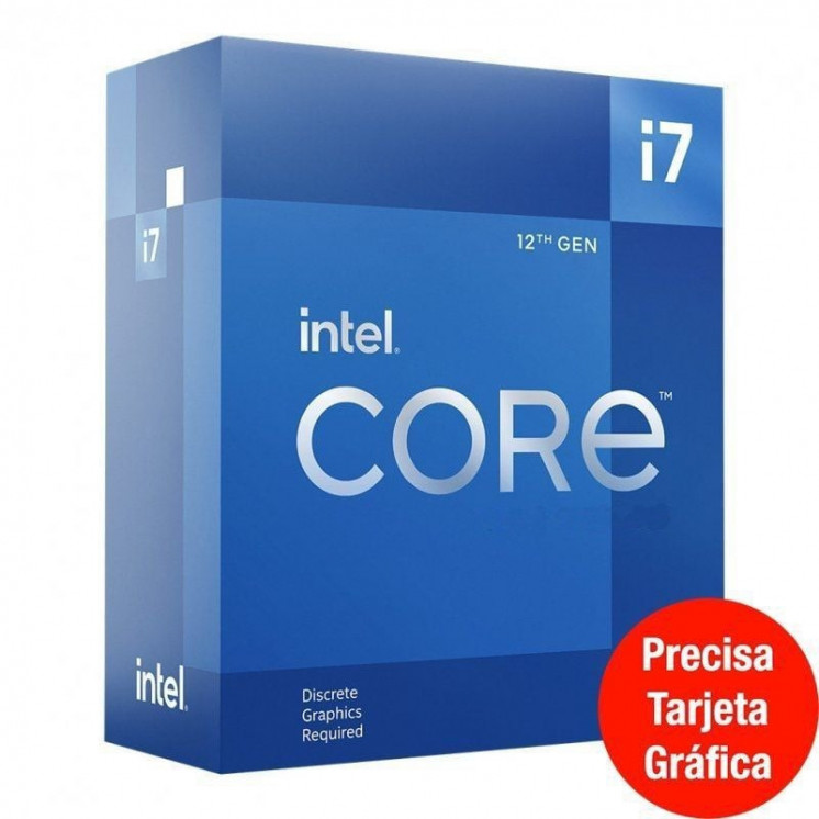 Procesador intel core i7-12700f 2.10ghz socket 1700