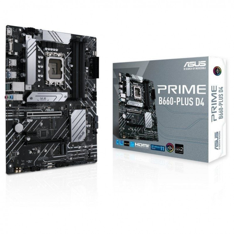 Placa base asus prime b660-plus d4 socket 1700