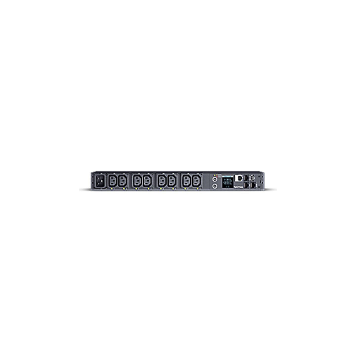 Unidad de distribución para alimentación cyberpower pdu41005/ 16a/ 8x iec c13/ formato rack 1u