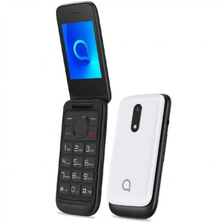 Teléfono móvil alcatel 2057d/ blanco