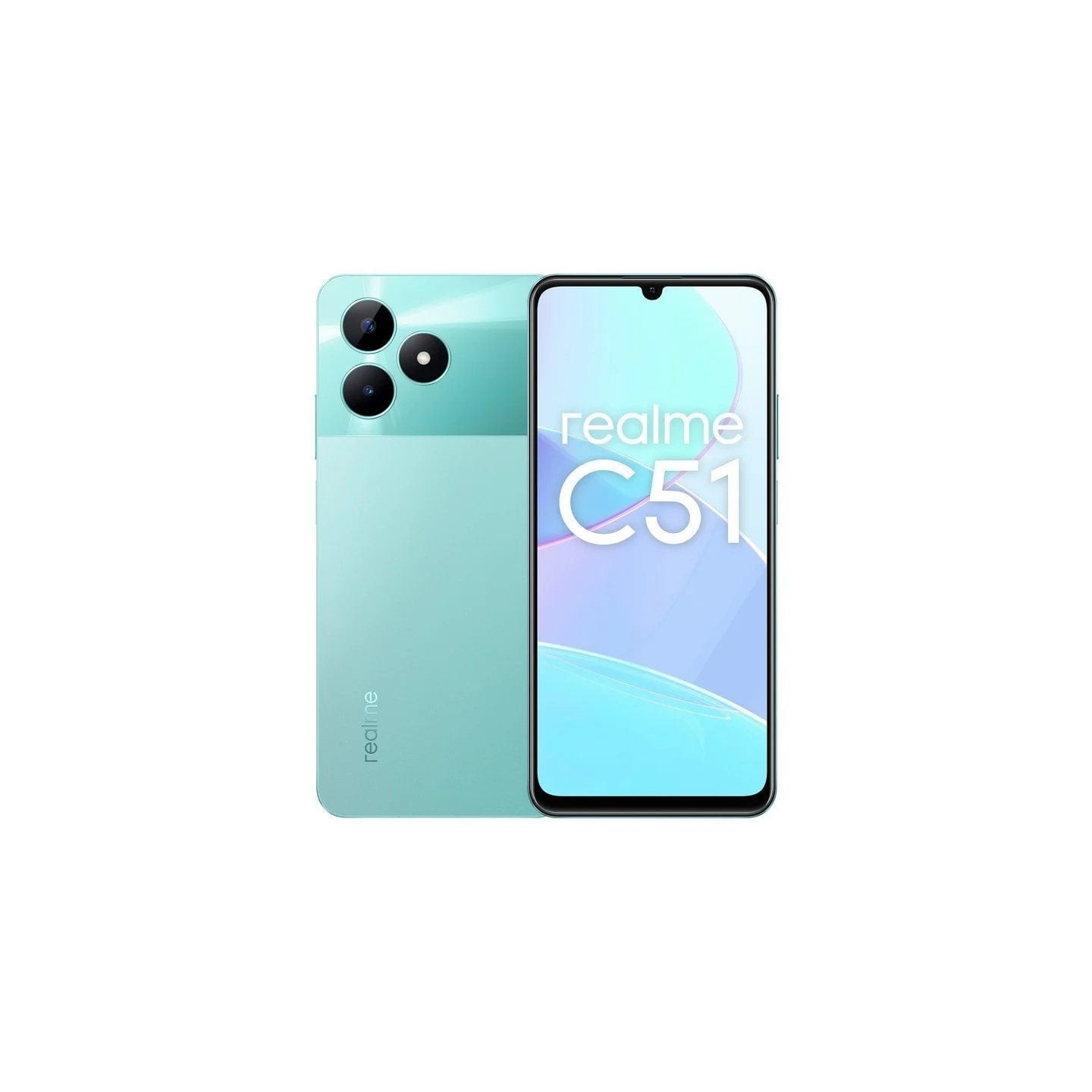 Smartphone realme c51 4gb/ 128gb/ 6.74'/ verde menta