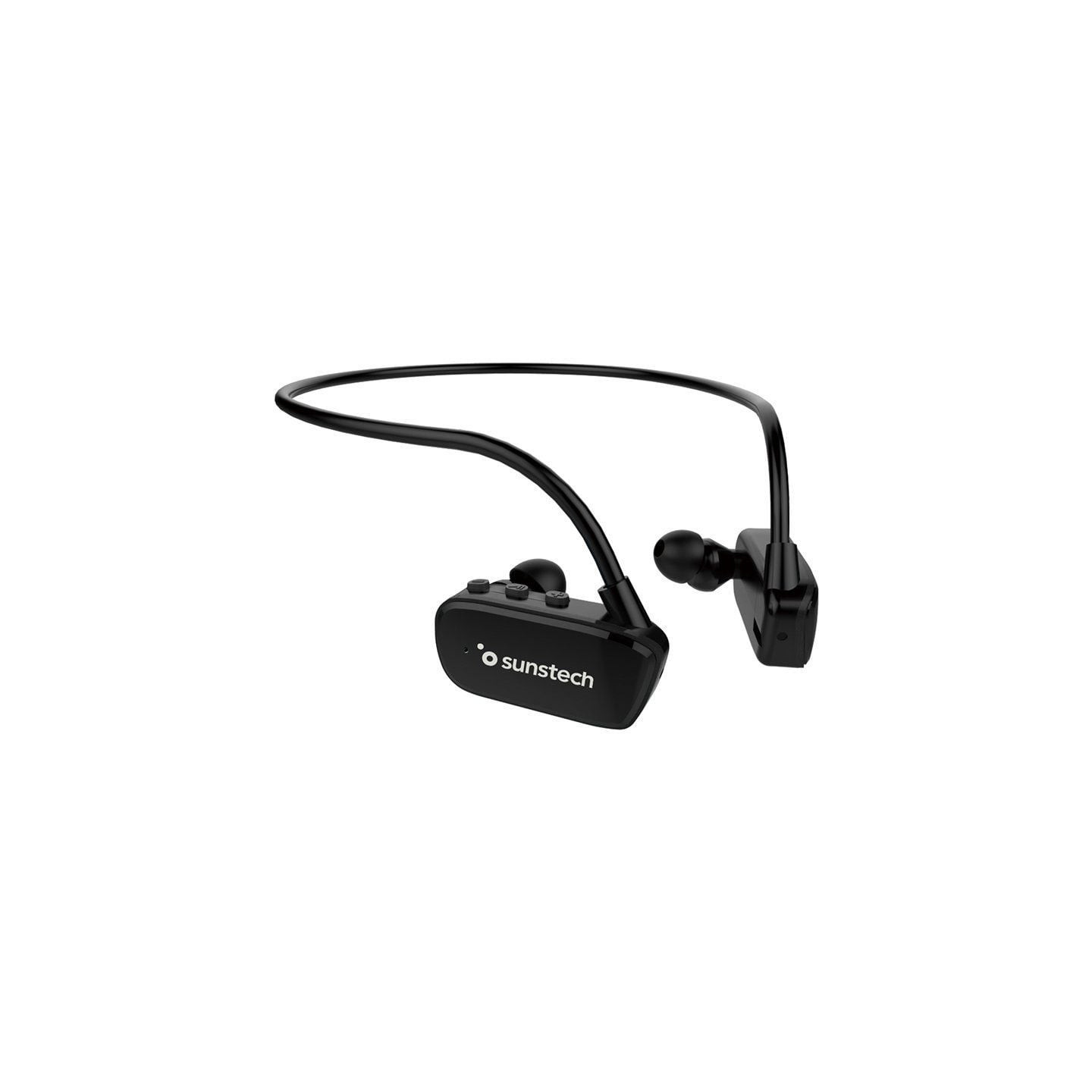 Reproductor mp3 sunstech argoshybrid/ 8gb/ bluetooth/ resistente al agua/ negro