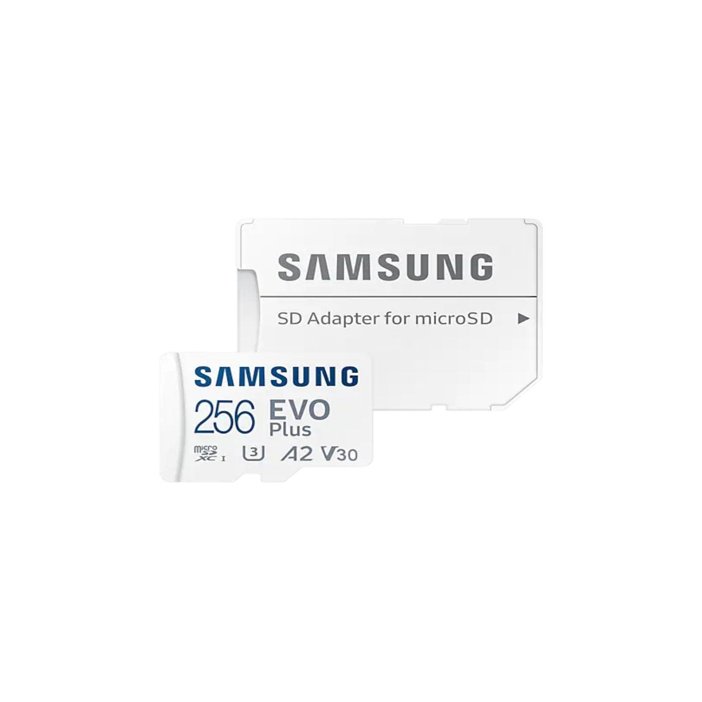 Tarjeta de memoria samsung evo plus 2023 256gb microsd xc con adaptador/ clase 10/ 160mbs