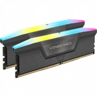 Memoria ram corsair vengeance rgb 2 x 16gb/ ddr5/ 6000mhz/ 1.35v/ cl36/ dimm