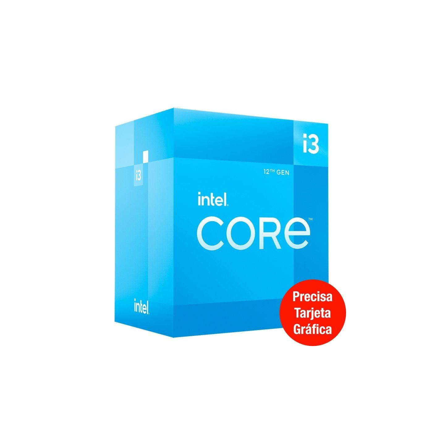 Procesador intel core i3-12100f 3.30ghz socket 1700