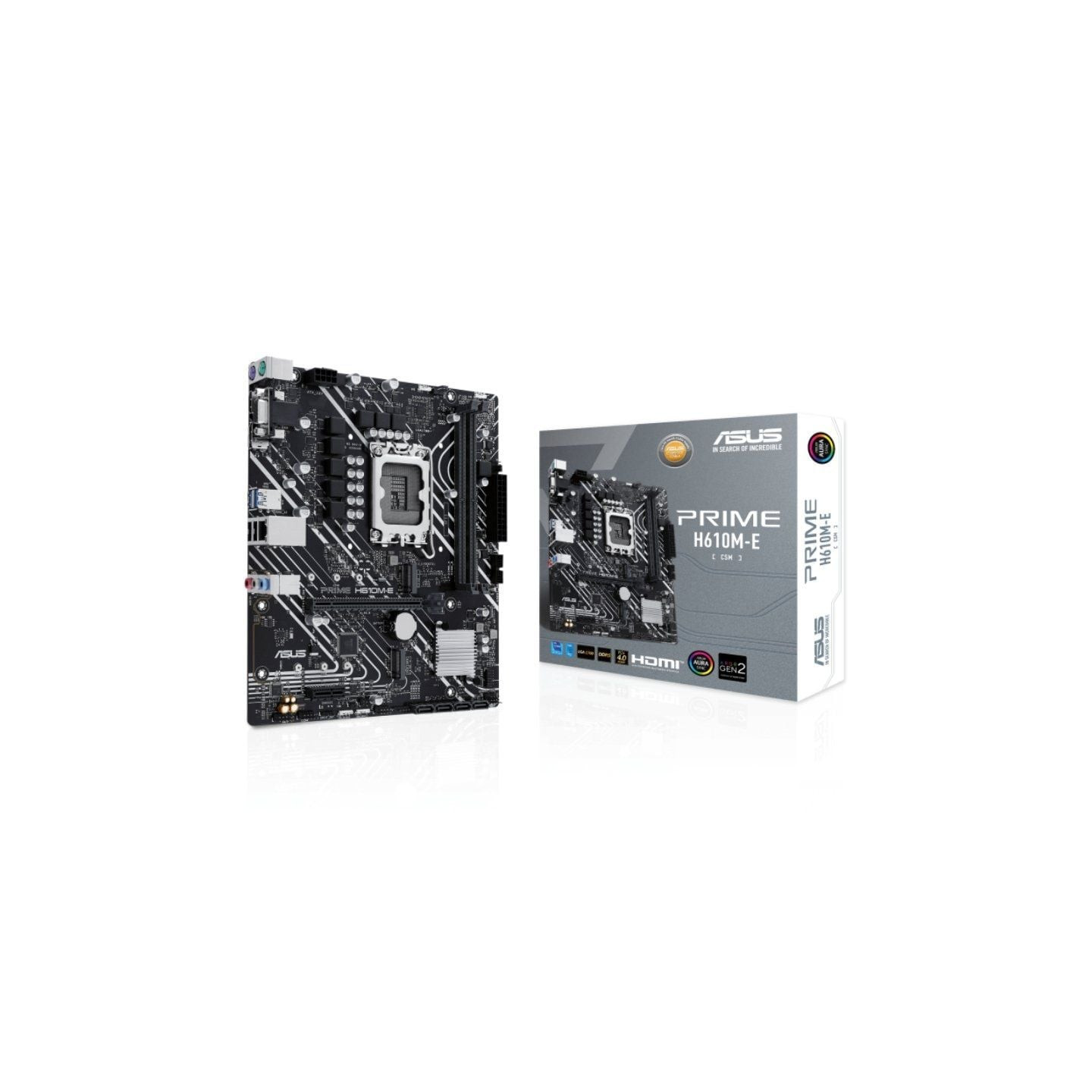 Placa base asus prime h610m-e-csm/ socket 1700/ micro atx