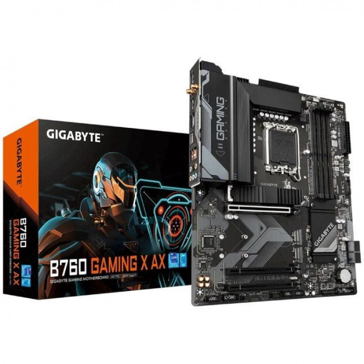 Placa base gigabyte b760 gaming x ax socket 1700