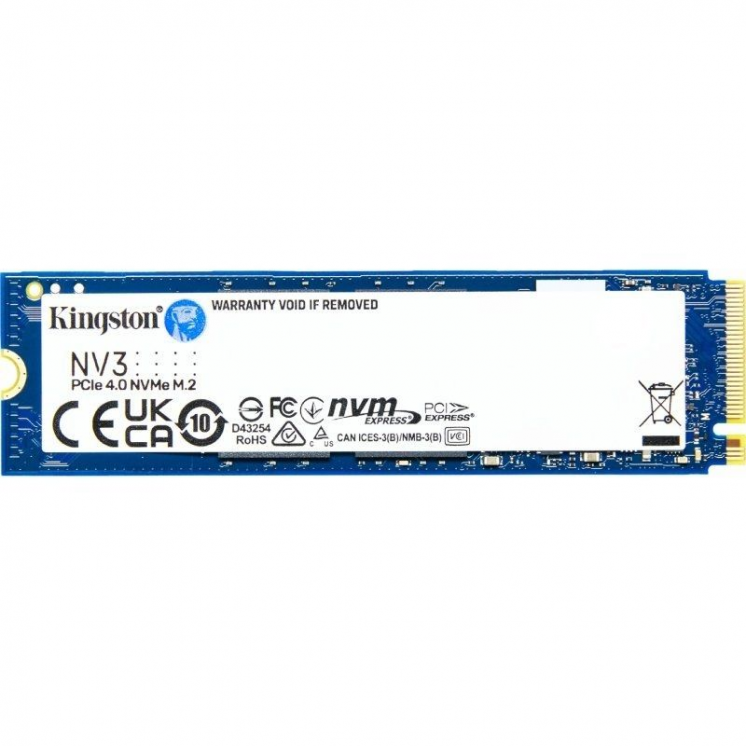 Disco ssd kingston nv3 500gb/ m.2 2280 pcie nvme