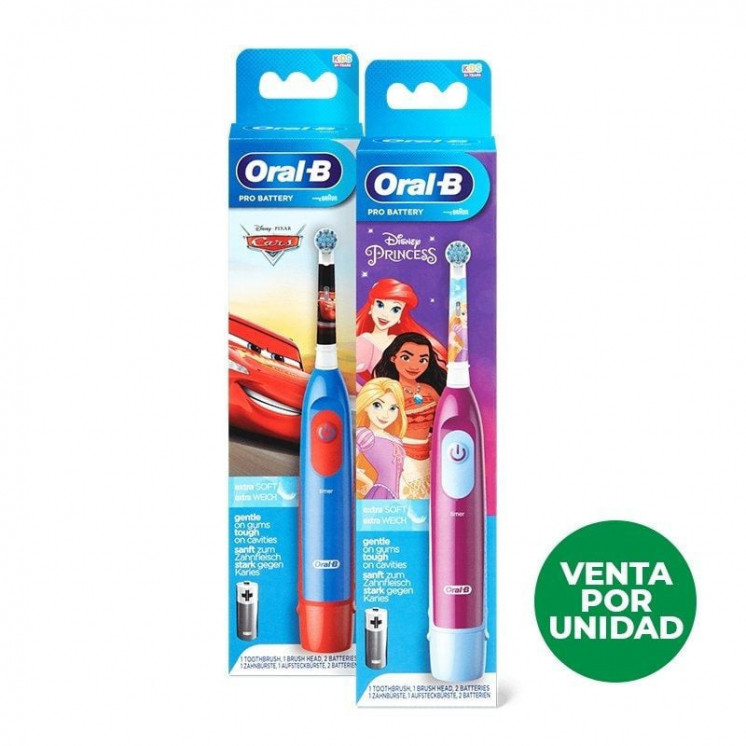 Cepillo dental braun oral-b disney princess / cars