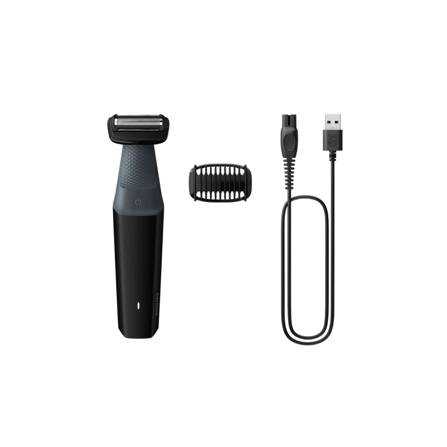 Afeitadora philips bodygroom series 3000 bg3017/ con batería/ 1 accesorio