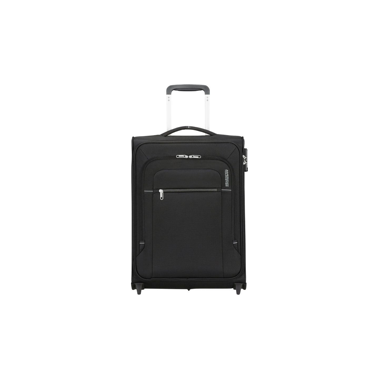 Maleta de cabina american tourister crosstrack upright 55cm/ 55x40x20cm/ 2 ruedas/ negra y gris