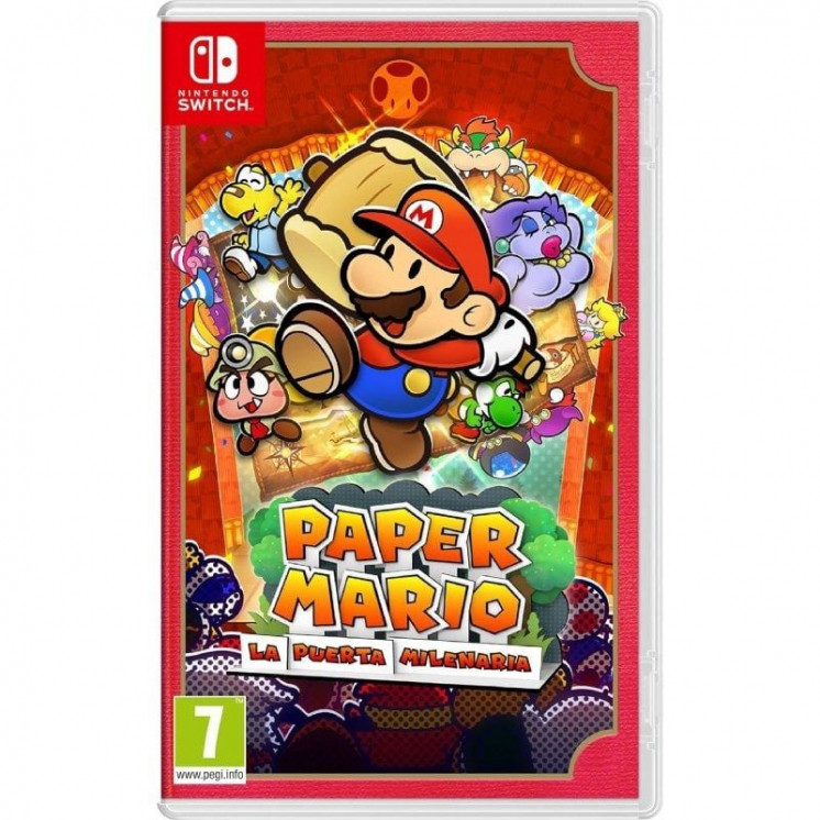 Juego para consola nintendo switch paper mario la puerta milenaria