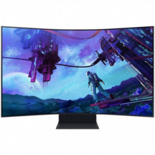 Monitor gaming curvo samsung odyssey ark s55cg970nu 55'/ 4k/ 1ms/ 165hz/ va/ regulable en altura/ smart tv/ multimedia/ negro