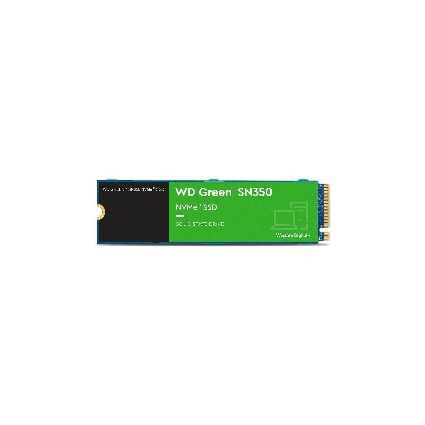 Disco ssd western digital wd green sn350 480gb/ m.2 2280 pcie