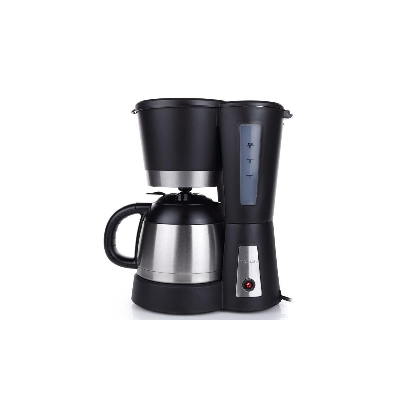 Cafetera de goteo tristar cm-1234/ 10 tazas/ negra