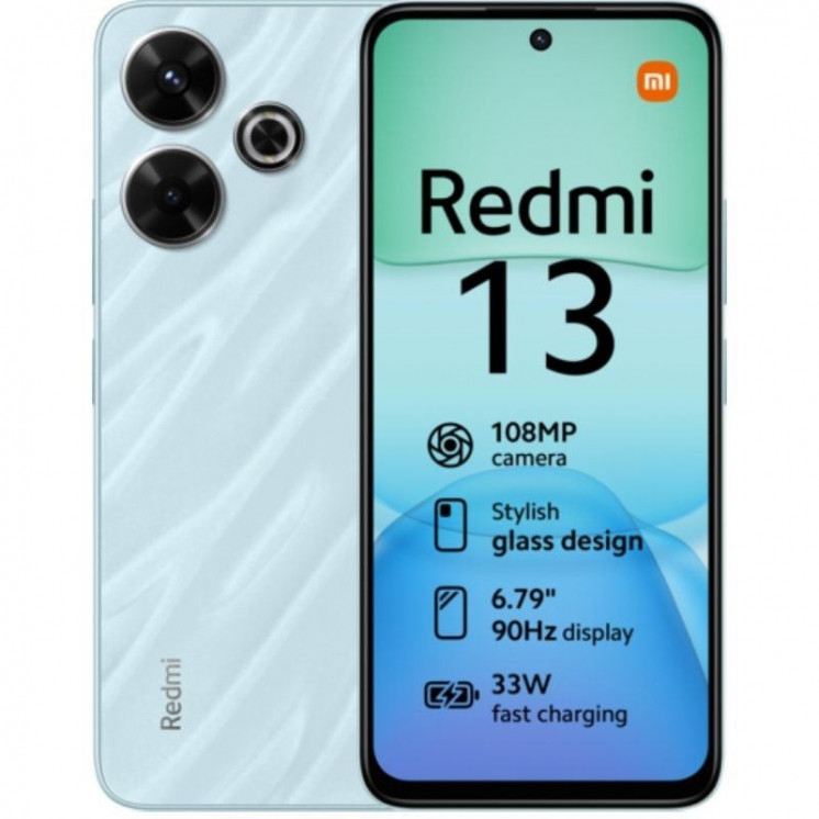 Smartphone xiaomi redmi 13 8gb/ 256gb/ 6.79'/ azul océano