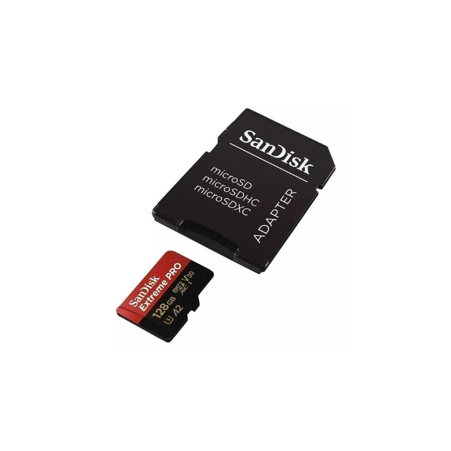 Tarjeta de memoria sandisk extreme pro 128gb microsd xc uhs-i con adaptador/ clase 10/ 200mbs