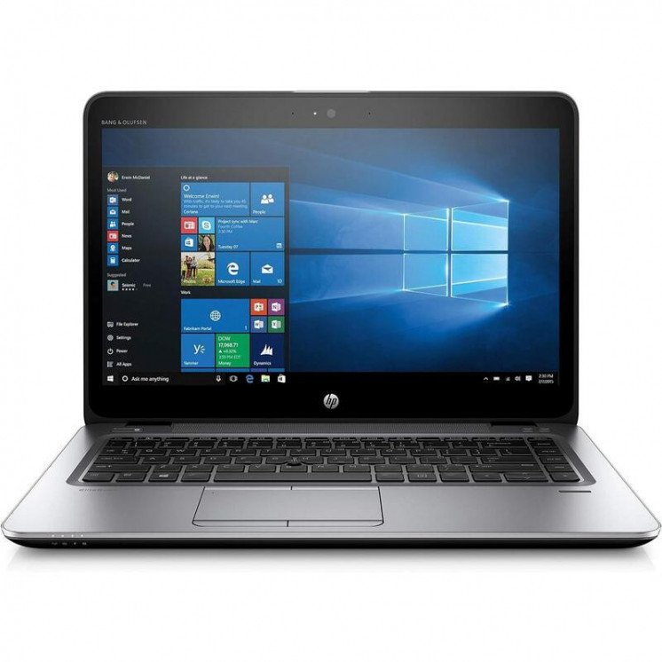 Portatil Reacondicionado Hp Elitebook 840 g3 i5-6300u 8gb 256gb Ssd 14"Hd w10p Instalado 1 Año De Garantia Teclado Español