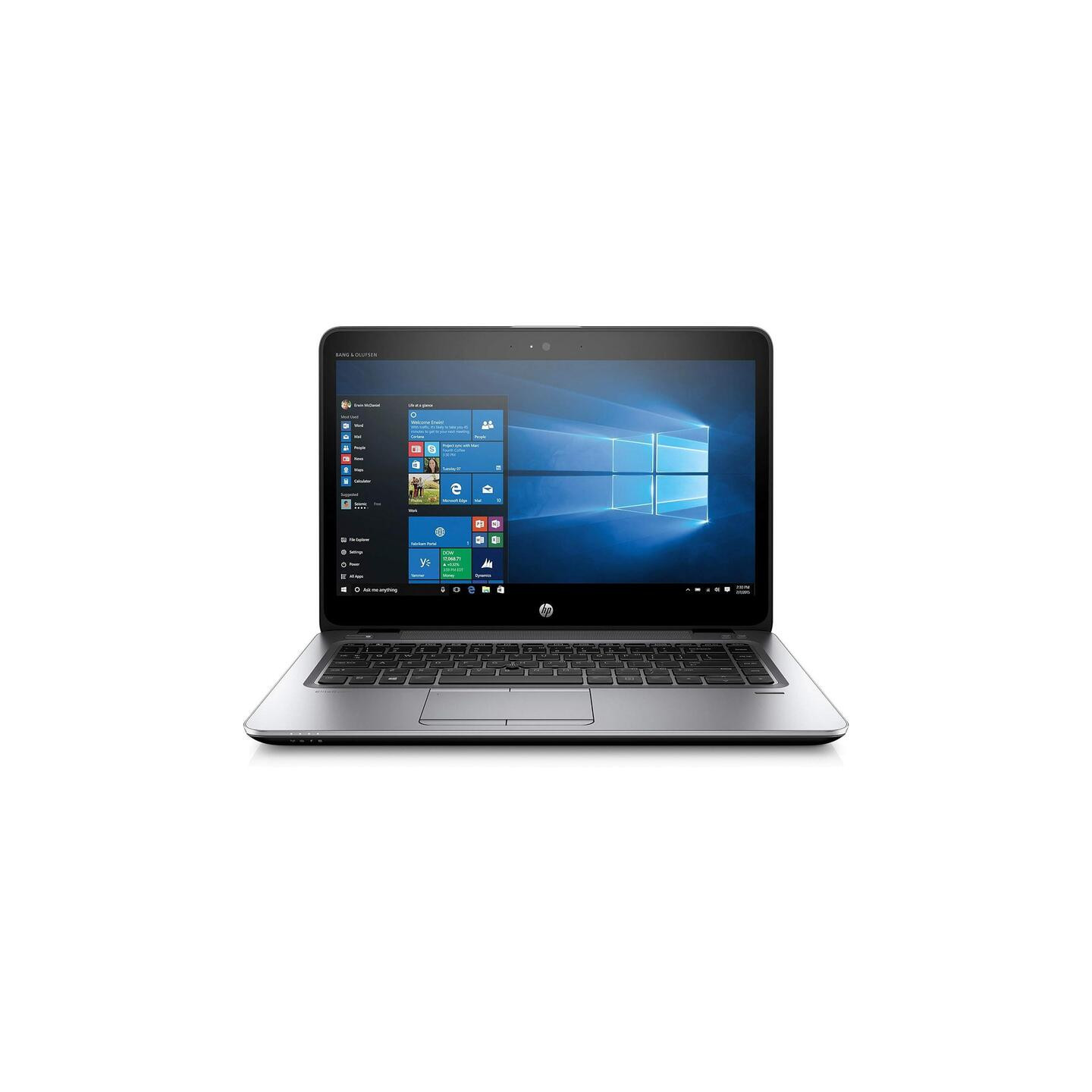 Portatil Reacondicionado Hp Elitebook 840 g3 i5-6300u 8gb 256gb Ssd 14"Hd w10p Instalado 1 Año De Garantia Teclado Español