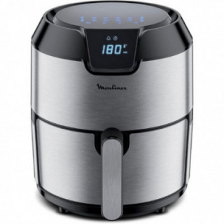 Freidora por aire / sin aceite moulinex easy fry deluxe/ 1500w/ capacidad 4.2l