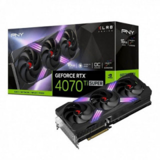 Tarjeta gráfica pny geforce rtx 4070 ti super xlr8 gaming verto epic-x rgb oc triple fan/ 16gb gddr6x