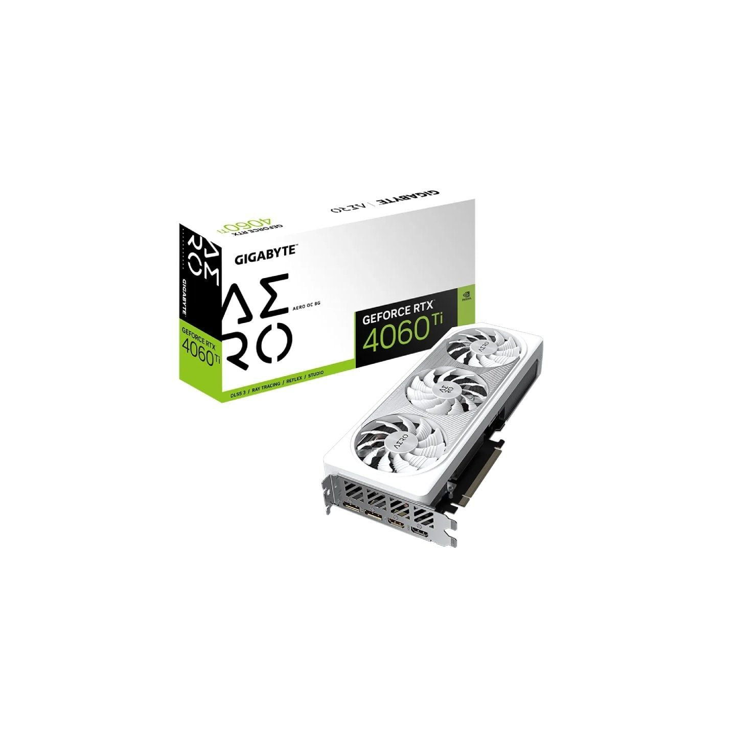 Tarjeta gráfica gigabyte geforce rtx 4060 ti aero oc 8g/ 8gb gddr6