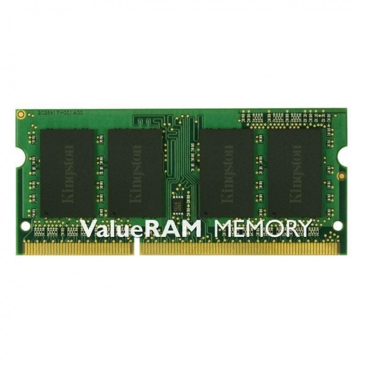 Memoria ram kingston valueram 8gb/ ddr3/ 1600mhz/ 1.5v/ cl11/ sodimm