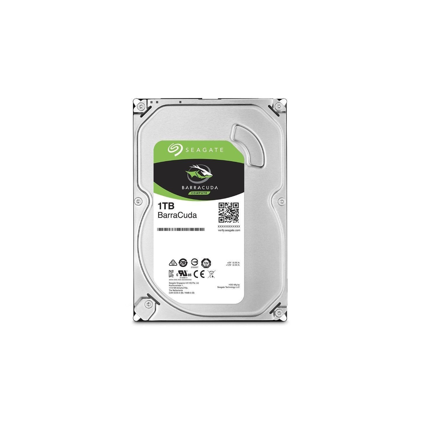 Disco duro seagate barracuda 1tb/ 3.5'/ sata iii/ 256mb