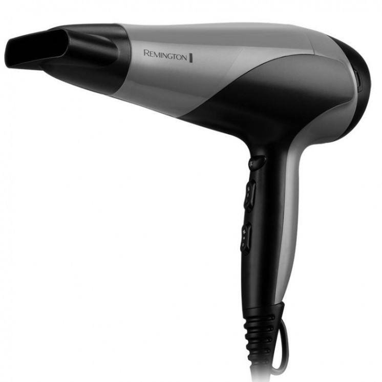 Secador remington ionic dry 2200/ 2200w/ iónico/ negro y gris