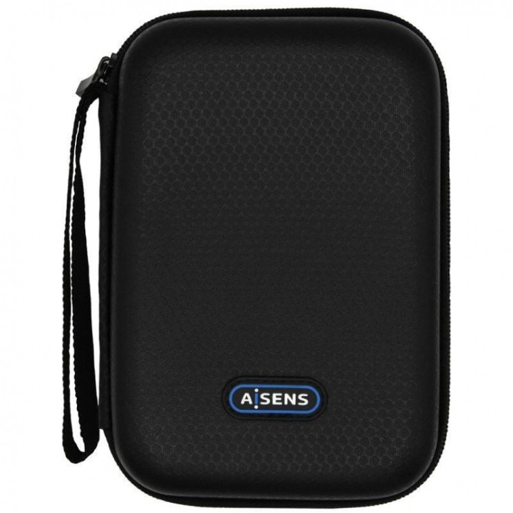 Funda para disco externo de 2.5' aisens asbg-001-bk/ negra