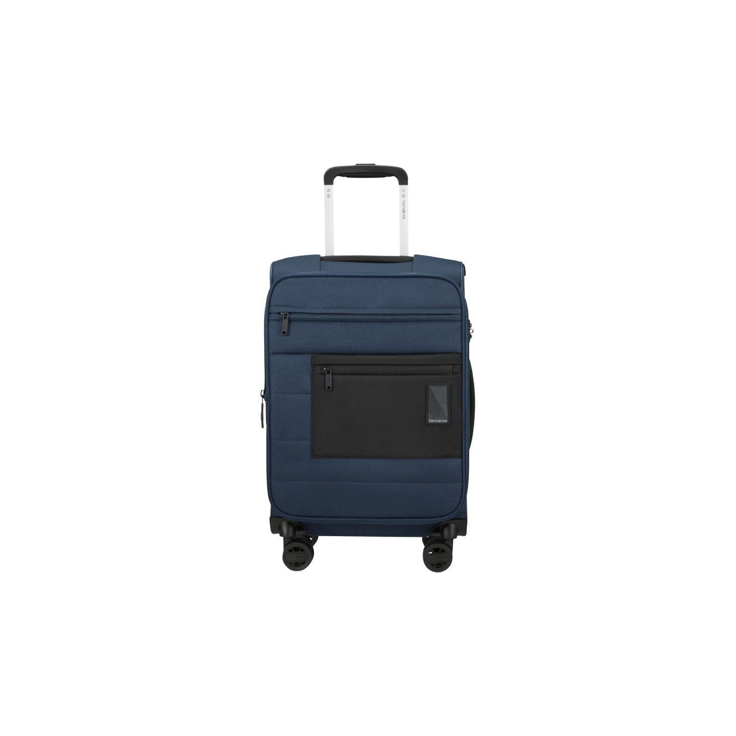 Maleta de cabina samsonite vaycay spinner expansible 55cm/ 55x35x25cm/ 4 ruedas/ azul marino