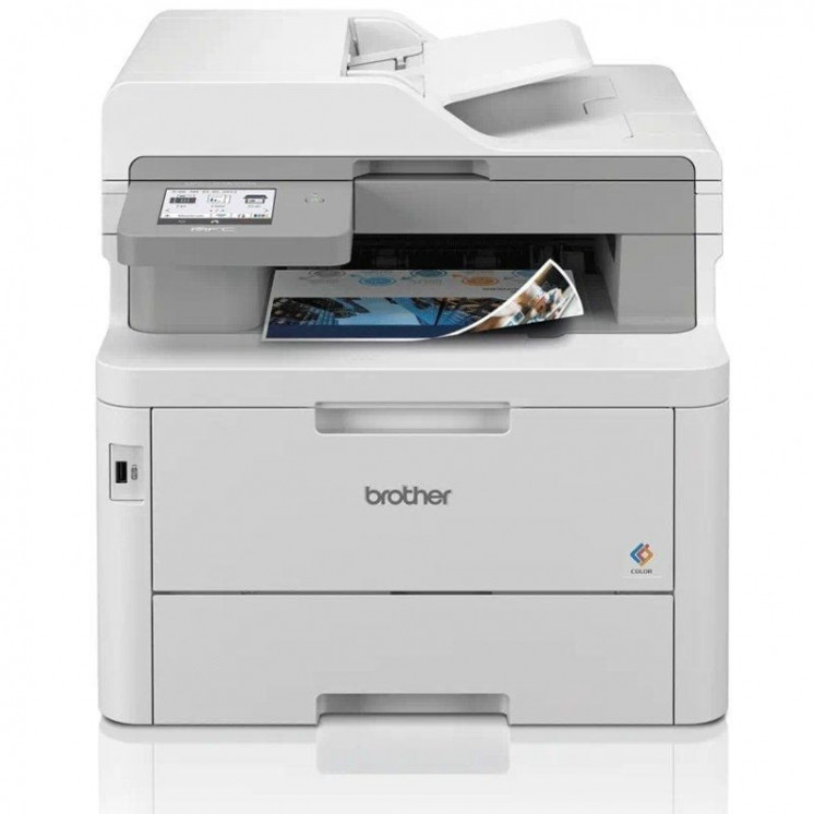 Multifunción Láser Color Brother MFC-L8340CDW WiFi/ Fax/ Dúplex/ Blanca