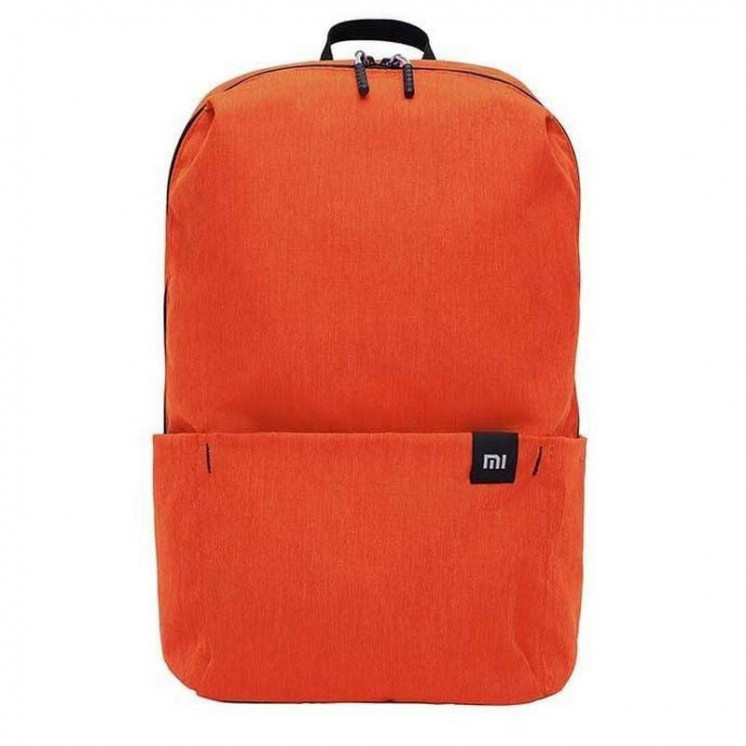 Mochila xiaomi mi casual daypack/ capacidad 10l/ naranja