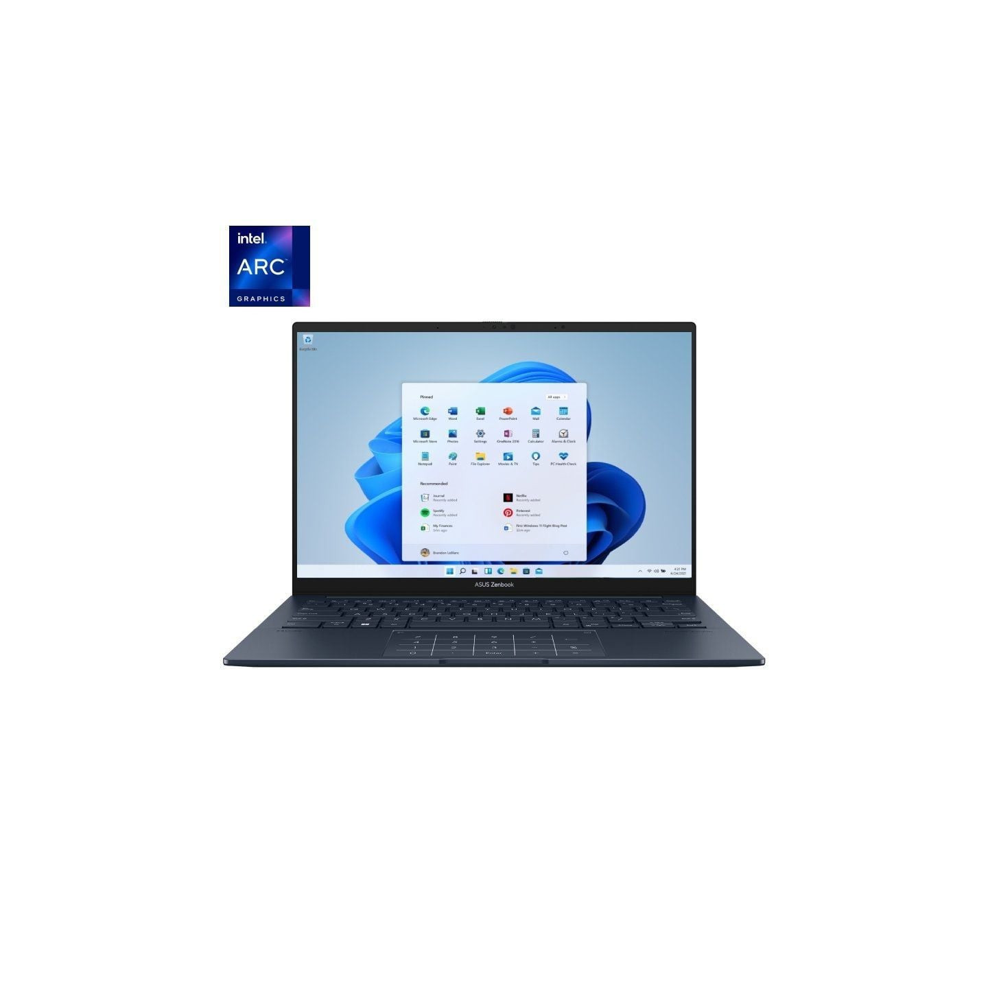 Portátil asus zenbook 14 oled ux3405ma-pp606w intel core ultra 7-155h/ 16gb/ 512gb ssd/ 14'/ win11