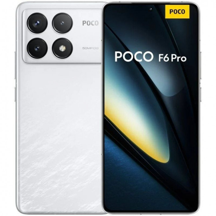 Smartphone xiaomi poco f6 pro 12gb/ 512gb/ 6.67'/ 5g/ blanco