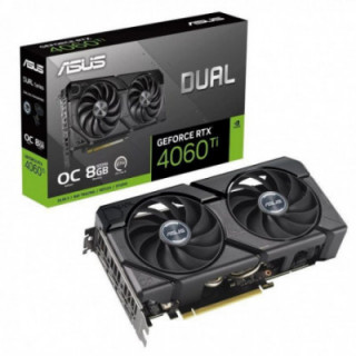 Tarjeta gráfica asus dual geforce rtx 4060 ti evo oc edition/ 8gb gddr6