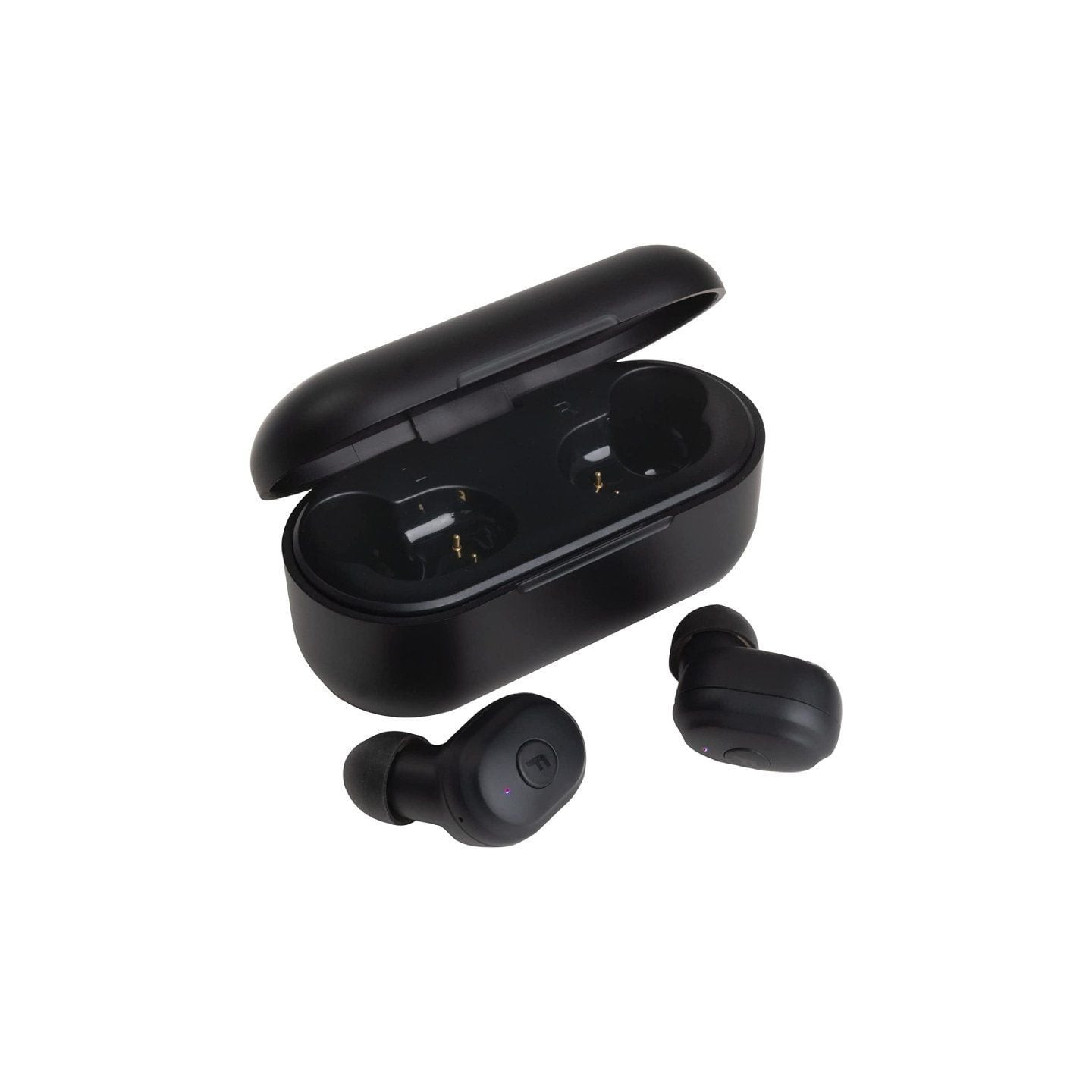 Auriculares bluetooth fonestar twins-2n con estuche de carga/ autonomía 5h/ negros