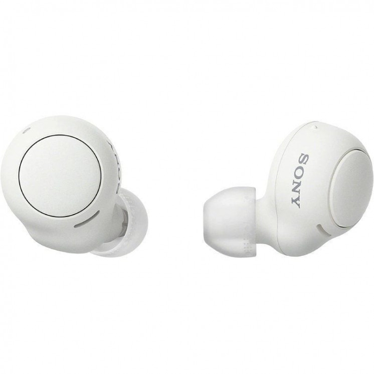 Auriculares bluetooth sony wf-c500 con estuche de carga/ autonomía 5h/ blancos