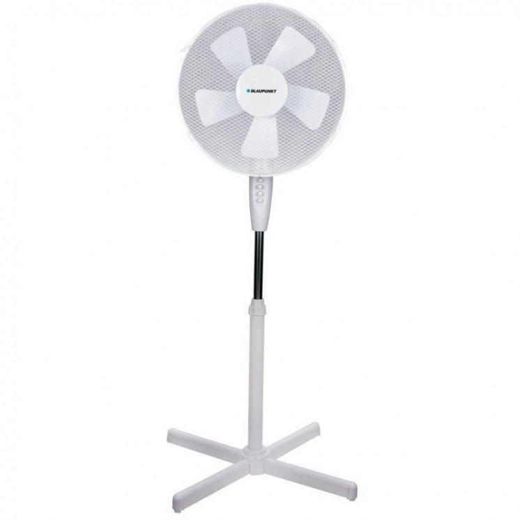 Ventilador de pie blaupunkt bp2013/ 50w/ 3 aspas 40cm/ 3 velocidades