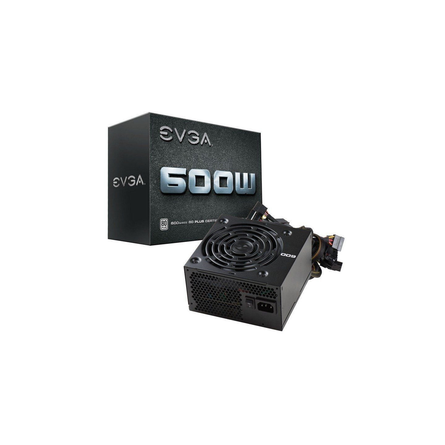 Fuente de alimentación evga 600w/ 600w/ ventilador 12cm/ 80 plus