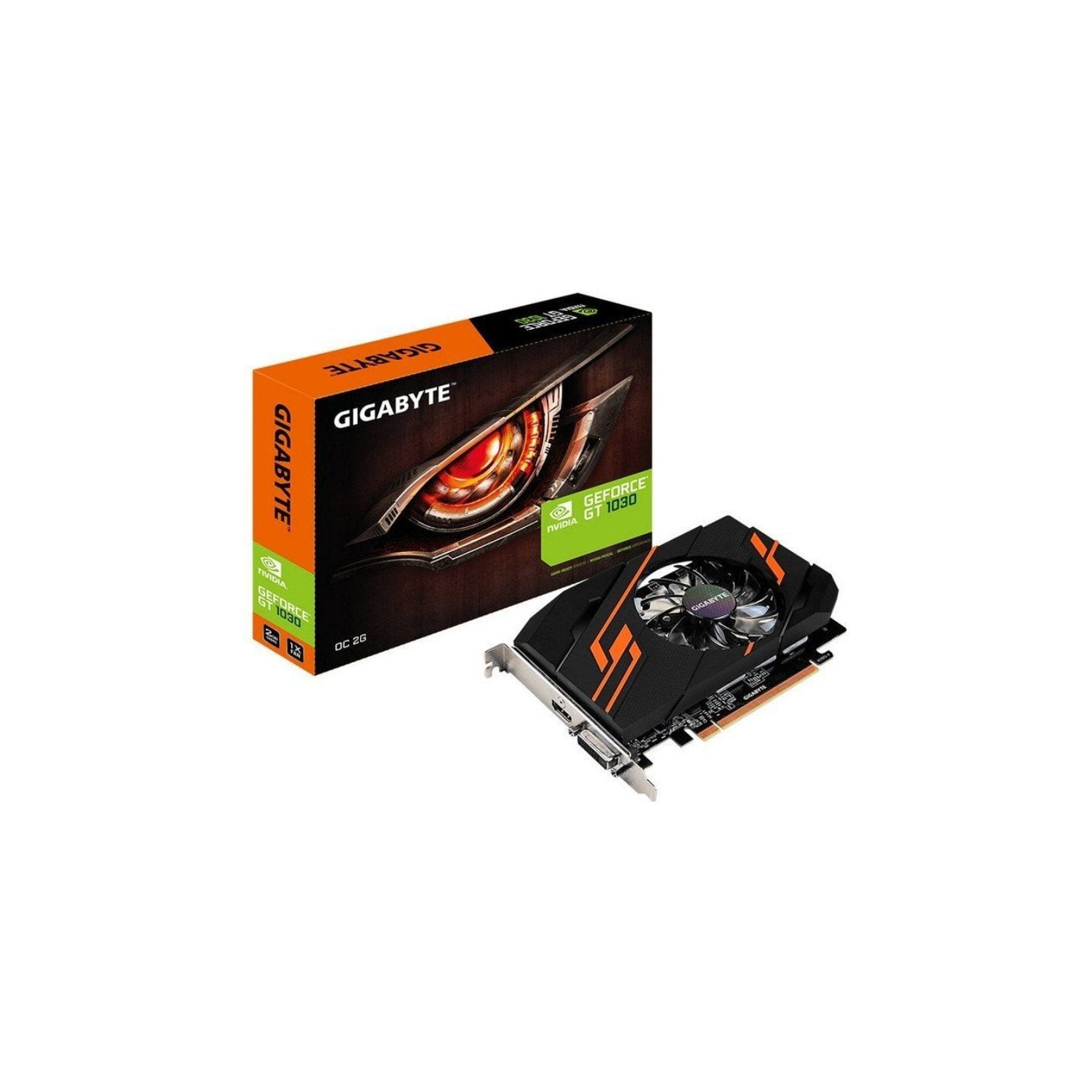 Tarjeta gráfica gigabyte geforce gt 1030 oc 2g/ 2gb gddr5