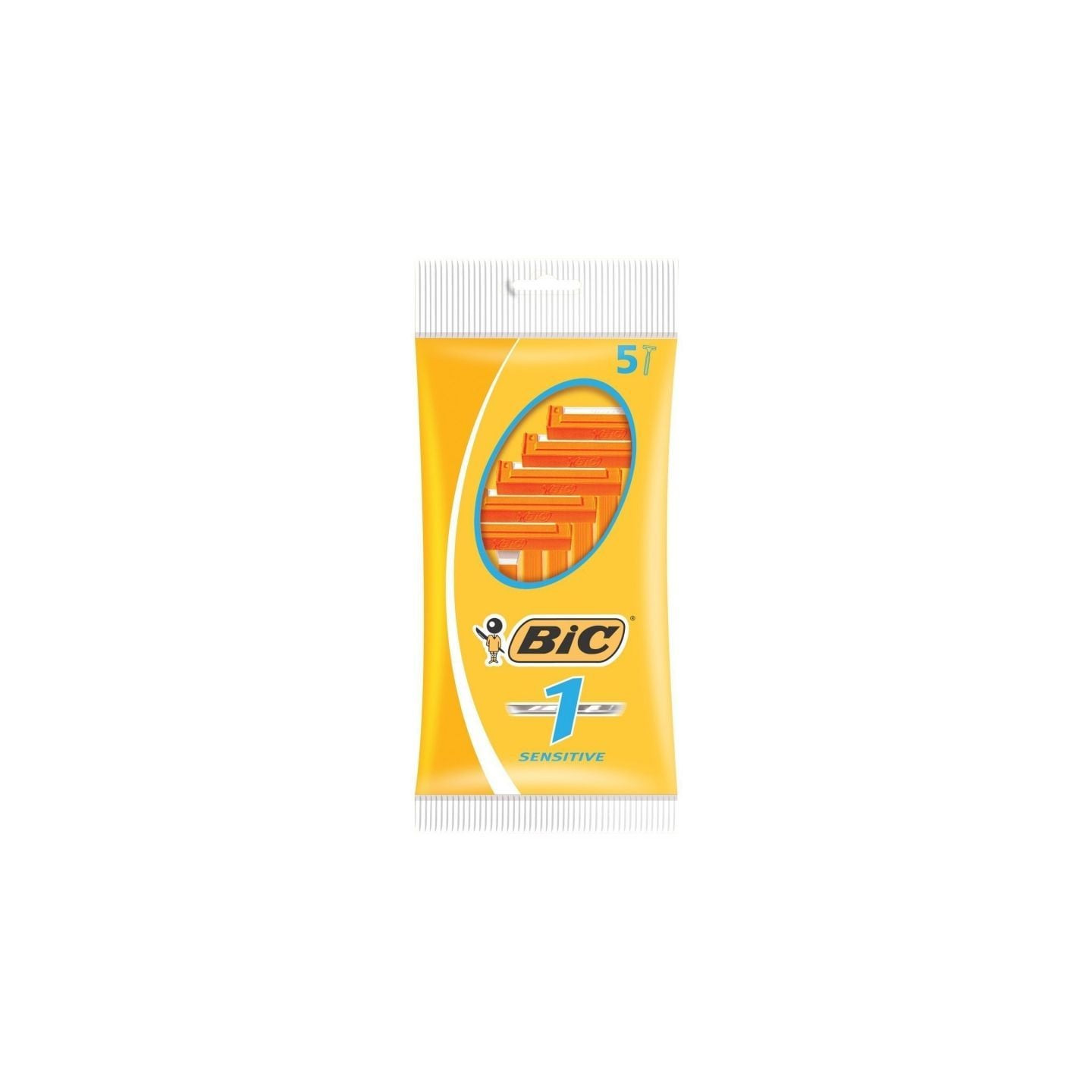 Cuchilla de afeitar bic 1 sensitive/ 5 uds