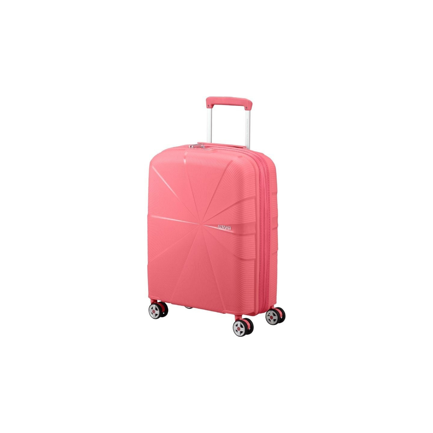 Maleta de cabina american tourister starvibe spinner 55cm/ 55x40x20cm/ 4 ruedas/ coral