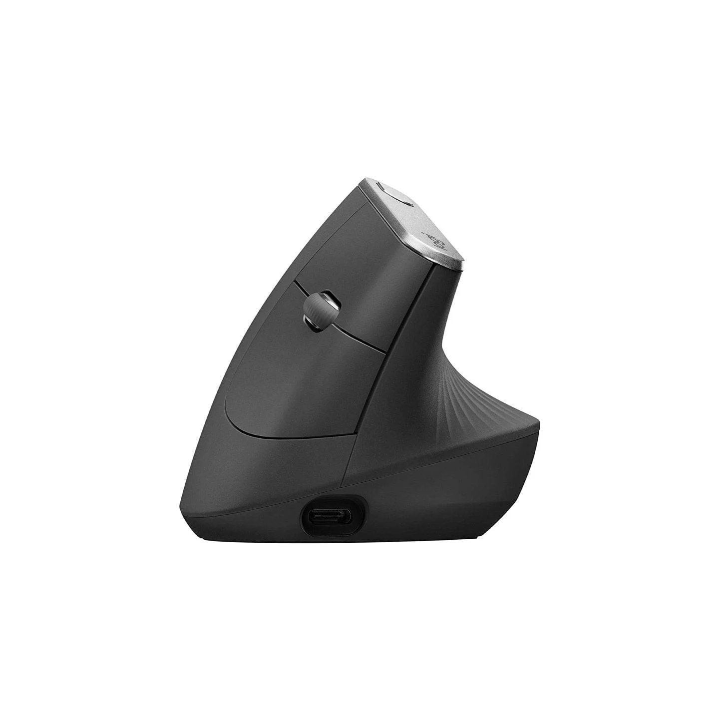 Ratón ergonómico inalámbrico por bluetooth logitech vertical mx/ batería recargable/ hasta 4000 dpi