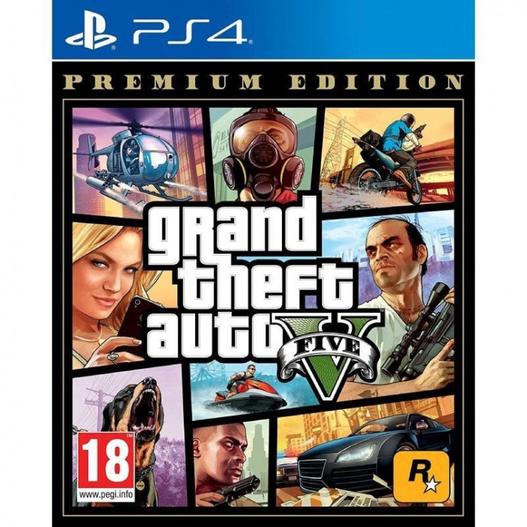 Juego para Consola Sony PS4 Grand Theft Auto V Edición Premium